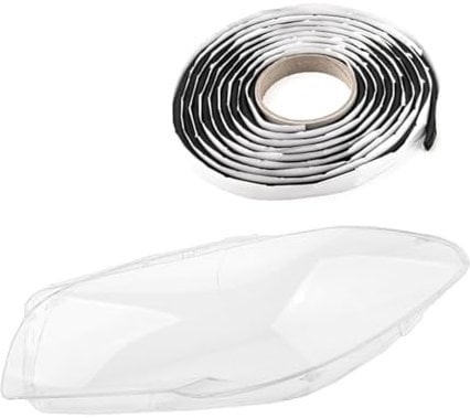 LST Scheinwerferglas Streuscheibe Frontlicht Abdeckung links kompatibel mit BMW 5er F10 F11 Touring Limousine 2009-2017