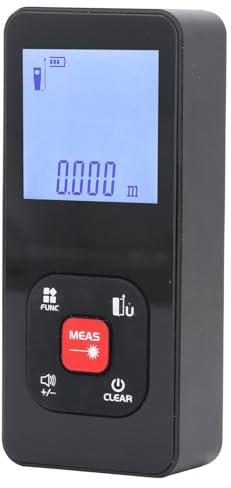 Fafeicy Infrarot-Entfernungsmesser, Hochpräzises Tragbares Elektronisches Messwerkzeug für Bau und Ingenieurwesen