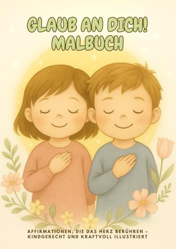 Glaub an dich! – Ein Malbuch voller Mutmach-Worte: Affirmationen, die das Herz berühren – kindgerecht und kraftvoll illustriert