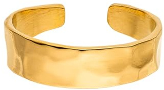 Purelei Ring Shiny – Verstellbarer Edelstahlring mit glänzender Oberfläche, wasserfest, minimalistisch & modern, Damenring in Gold, Silber oder Roségold, Größe 50–56