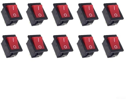 G2500 Lot de 10 interrupteurs d'arrêt manuel pour tondeuses à gazon 25 CC 26 CC 38 CC 45 CC 52 CC 58 CC