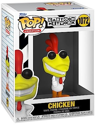 Funko 57790 POP! Animation: Cow & Chicken - Chicken - Vinyl-Sammelfigur - Geschenkidee - Offizielle Handelswaren - Spielzeug Für Kinder Und Erwachsene - Cartoons Fans - Modellfigur Für Sammler