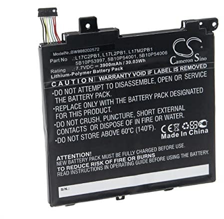 vhbw Akku kompatibel mit Lenovo V330-14IKB-81B000VEGE Notebook (3900mAh, 7,7V, Li-Polymer)