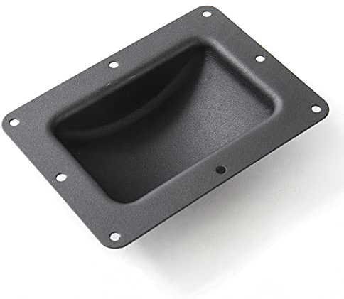MUSIC STORE Castor Dish Medium, Einbauschale, Rollenschale Oval, 155x115x35mm