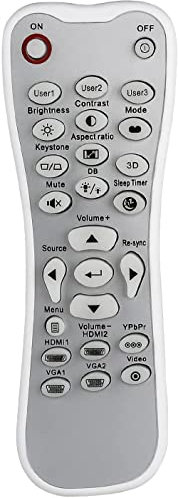 Universal Replacement Remote Control Fit for GT1080HDR HD146X HD243X UHD50X UHZ65LV for Optoma Projectors