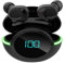 RoiKing TWS Y80 Original Bluetooth 5.3 Wireless Earbuds with Touch Control and Case for Wireless Charging Black IPX7 Waterproof Stereo Earphones in-Ear Headset with Built-in Mic