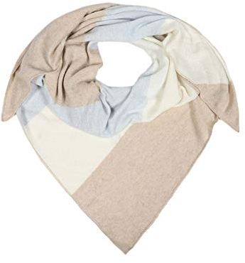 Zwillingsherz Dreieckstuch Stola Schal aus Kaschmir und Wolle für Damen Mädchen Jungen Kinder - Hochwertiges Cashmere Halstuch mit elegantem Muster Motiv - Damenschal für Sommer Herbst Winter
