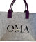 Filztasche Shopper weltbeste Oma besonders Geschenk Filz Handmade personalisiert