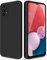 GiiYoon Hülle Kompatibel mit Samsung Galaxy A13 4G, Hochwertiges Liquid Silicone Case, Rundumschutz Handyhülle, Kratzfestes Weiches Mikrofaserfutter- Schwarz