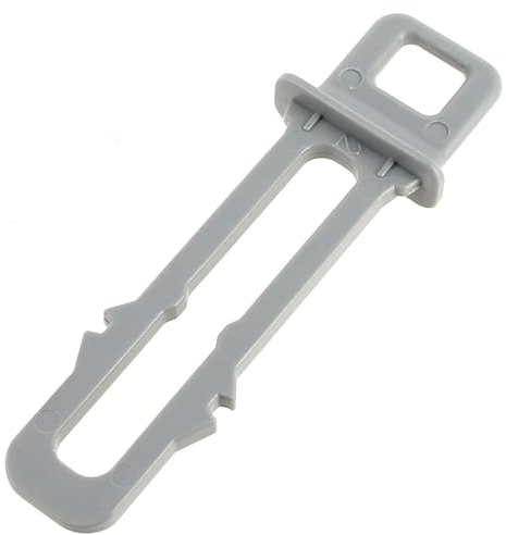 Ariston Poignée de lave-vaisselle - Crochet de porte c00282807 - Acier inoxydable - Compatible avec plusieurs modèles de lave-vaisselle