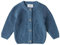 Stellou & friends Cardigan a costine per neonati e bambini in diversi colori in 100% cotone, blu oceano, 86/92 cm