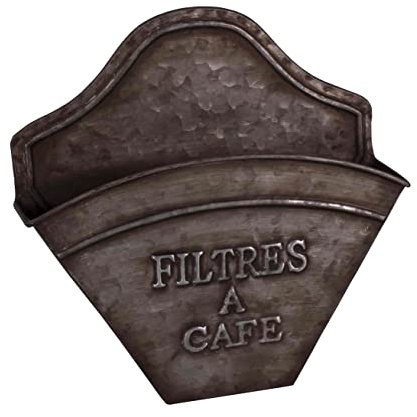Antic Line Filterhalter für Kaffeefilter, Farbe Zink