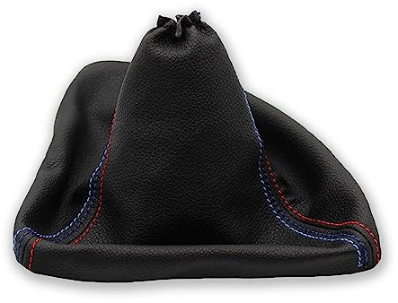 Cargaiter - Schaltmanschette kompatibel mit BMW 1er-Serie E81-E82-E87-E88 (2004-2011) (dreifarbig)