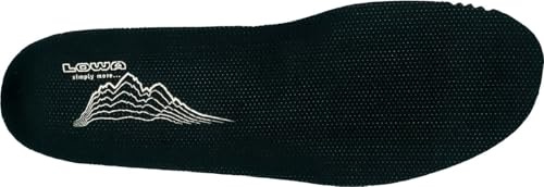 LOWA Fussbett Mountain Men Schwarz - Komfortable Herren Einlegesohle, Größe EU 48 - Farbe Black
