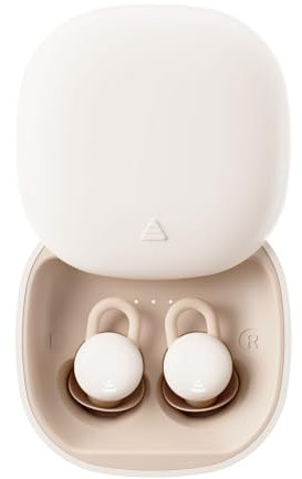 Xmenha Mini-Bluetooth-Kopfhörer, kabellos, Touch-Steuerung, Schlaf-Kopfhörer für kleine Ohren, kabellos, In-Ear, Bluetooth 5.3, Geräuschunterdrückung, HiFi-Stereo, Braun