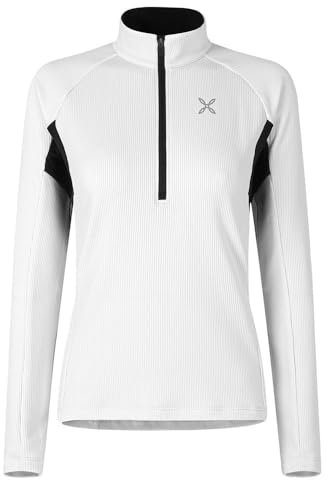 MONTURA thermic 4 Maglia Woman MMZP56W 9007 Colore Panna Maglia Termica da Donna Adatta ad attività Sportiva Come Sci Alpinismo o Arrampicata M