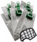 Gecasa 6 sacchetti per aspirapolvere compatibili con Vorwerk Folletto VK 140 150 140SC VK140 VK150 FP140 FP150