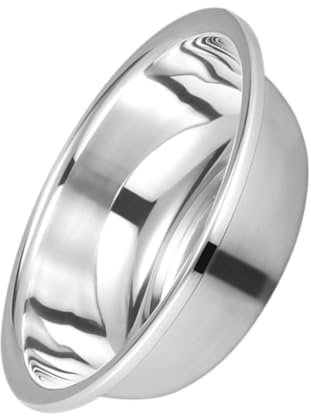 Kichvoe Large Stainless Steel Mixing Bowl Basin for Washing Vegetables Cooking and Baking Multi-Functional Kitchen Tool Easy to Clean Material