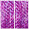 Drucilla 2 Stück Lametta Vorhang, Glitzervorhang Lametta, Folien Fransen Lametta Vorhänge, Glitzer Tinsel Curtain für Geburtstag, Party, Hochzeit Deko, 1m x 2m, Rosen Rot