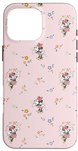 iPhone 16 Pro Max Disney Minnie Mouse Springtime Flower Delight Case
