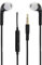PH26 Auricolari compatibili con Oppo Reno 13 F 4G di alta qualità audio in-ear in silicone ultra comfort isolamento del rumore con controllo del volume e microfono - nero