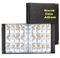 240 Taschen Münzen Sammelalbum Coin Collection Münzsammlung Album Euromünzen Sammelalbum,Münzsammelalbum für Briefmarken,Abzeichen Coin Storage Album Münzalbum für Sammler (240 Taschen)