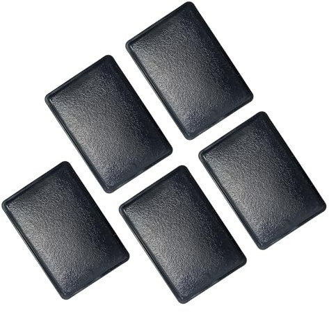 ESTEXO Pfostenkappen Pfosten Abdeckung 4x6 cm Abdeckkappe 5er Set Zaunkappen Anthrazit RAL 7016