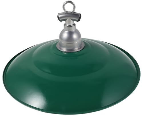 TOYZFRIENDY Weatherproof Enamel Hanging Lamp Shade Outdoor Light Cover for Garden Pergolas Patio Wall Fixture Protective Shade