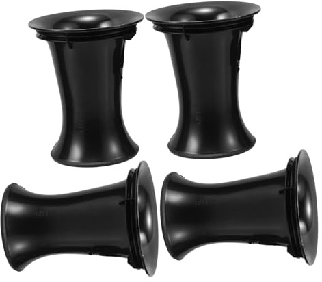 UTHCLO 4piezas Tubo De Reflejo para Altavoz Subwoofer Paquete Reparación DIY para Caja De Graves Direccional Fácil Instalación Plástico Duradero para Sistemas De Sonido