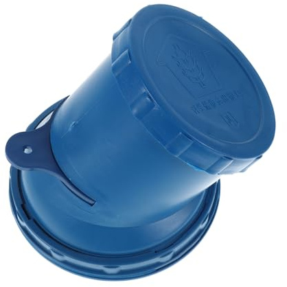 Hemobllo Sortie de Vidange 12 Cm pour Silo à Grains en Tôle Acier, Accessoire pour Grosse Cuve de Stockage de Céréales, Orifice de Déchargement Sécurisé Bouchon, pour Ferme et Stockage