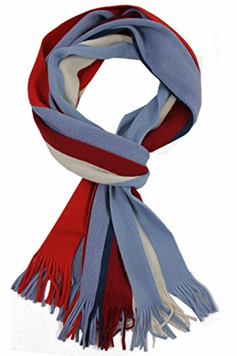 Rotfuchs Schal Strickschal Raschelschal Streifen modisch Mehrfarbig 50% Wolle (Merino) 50% Polyacryl R-639