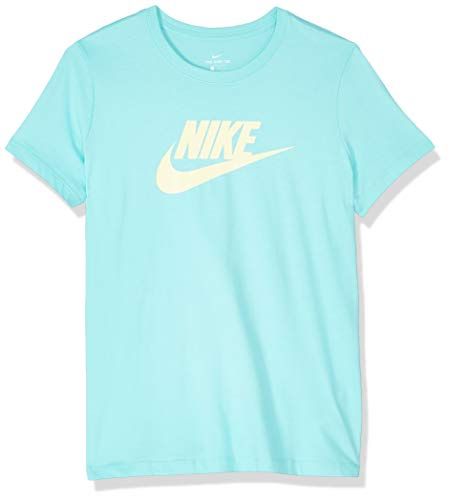 Nike Women's Tee Essential Icon Futur T-Shirt, Green (Tropical Twist/Luminous Green), XXL