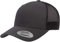Yupoong Herren Single Trucker-Mütze, Dunkelgrau, Einheitsgröße