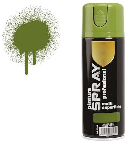 H HANSEL HOME Pintura Spray Verde Hoja 400 Ml