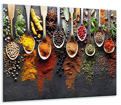 QTA | Couvre-plaque de cuisson 60 x 52 cm 1 pièce universelle électrique à induction pour plaques de cuisson, protection anti-éclaboussures, planche à découper, épices