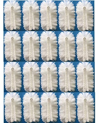 JEBBLAS Fluffy Duster Refills, Duster Heads For Flash Dust Magnet, Duster Replacement for Cleaning Dust, Pet Hair, Pack Of 20