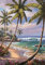 Diamond Painting Full Set, ABEUTY DIY 5D Diamant Painting Grünes Gras Am Bach Bäume Diamant Malerei Malen nach Zahlen Kreuzstich