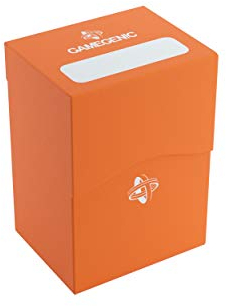 Gamegenic Porta carte da 80 carte, arancione