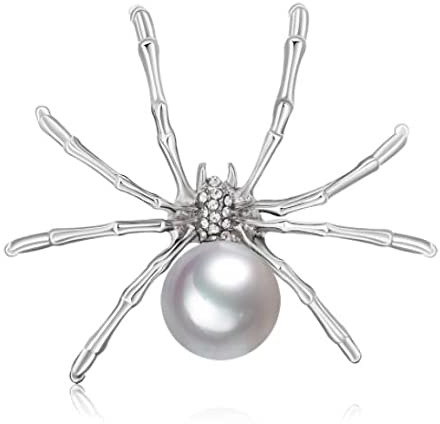 Spinne Brosche Insekten Anstecker Anstecknadeln K26