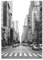 New York City Leinwandgemälde Poster und Drucke Schwarz-Weiß-Wandkunst Dekoration Bilder für Wohnzimmer Heimdekoration 50 x 70 cm ohne Rahmen
