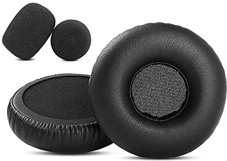 YuiYiYi Ersatz-Ohrpolster, kompatibel mit Jabra UC Voice 550 MS/Mono Headset-Kissenbezügen