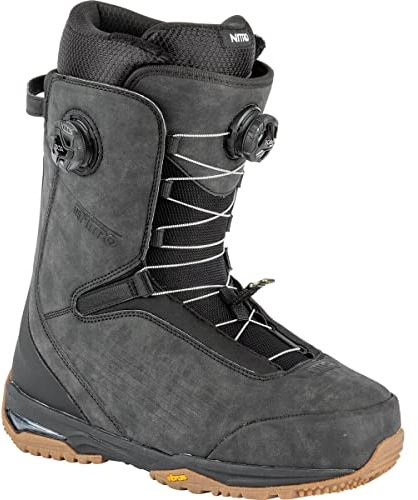 ATOMIC Herren Chase Dual Boa '22 All Mountain Freeride Freestyle Premium Boot Snowboardboot, Black, 275