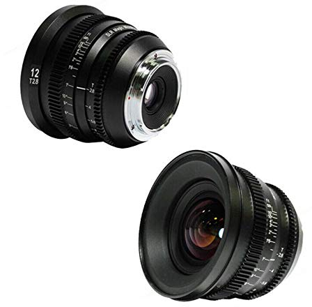 SLR Magic - Obiettivo Cine ultra grandangolare con distorsione zero T2.8, 12 mm, per fotocamera Fuji X Mount