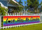 Love Has No Gender Outdoor Banner Pride Monat LGBTQ+ Zaunbanner Parade Vorhof Garten Party Dekoration Schild