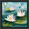 Bothy Threads Woollen Long Stitch Kit - Water Lilies