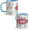 LolaPix Bicchiere Bambino. Tazza per Bambini. Tazza Personalizzata. Bicchieri Plastica Dura. Senza BPA. 330 ml. Animali marini