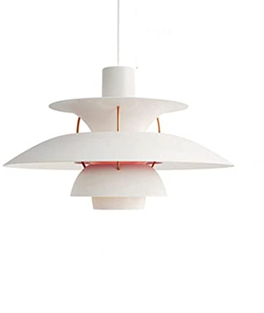 Esstisch Nordic Pendelleuchte, Industrielle Aluminium Wohnzimmerlampe Pendellampe, E27, Moderne klassisch Esstischlampe Hängelampe für Loft Cafe Bar Wohnzimmer Schlafzimmer, Höhenverstellbar (A,30CM)