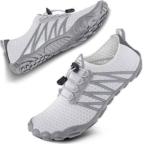 Seekway Wasserschuhe für Erwachsene, Damen, Herren, schnell trocknend, Barfußschuhe für Strand, Fluss, Pool, See, Kajak, zum Wandern, Schwimmen, Surfen, 36 2/3 EU