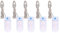 VGEBY 5 Stück Puppenhaus-Lichterketten, Elegante, Leichte, Batteriebetriebene Mini-Lichterketten für 1/12 Puppenhaus