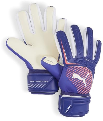 PUMA Ultra Pro Jr NC, Jungen Torwarthandschuhe, Lapis Lazuli-Sunset Glow, 4-041950